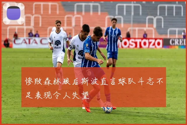 惨败森林狼后斯波直言球队斗志不足表现令人失望