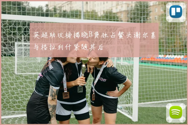 英超助攻榜揭晓B费独占鳌头谢尔基与格拉利什紧随其后